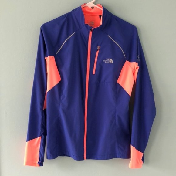 The North Face Tops - North Face Flight Series Blue Peach Jacket Medium